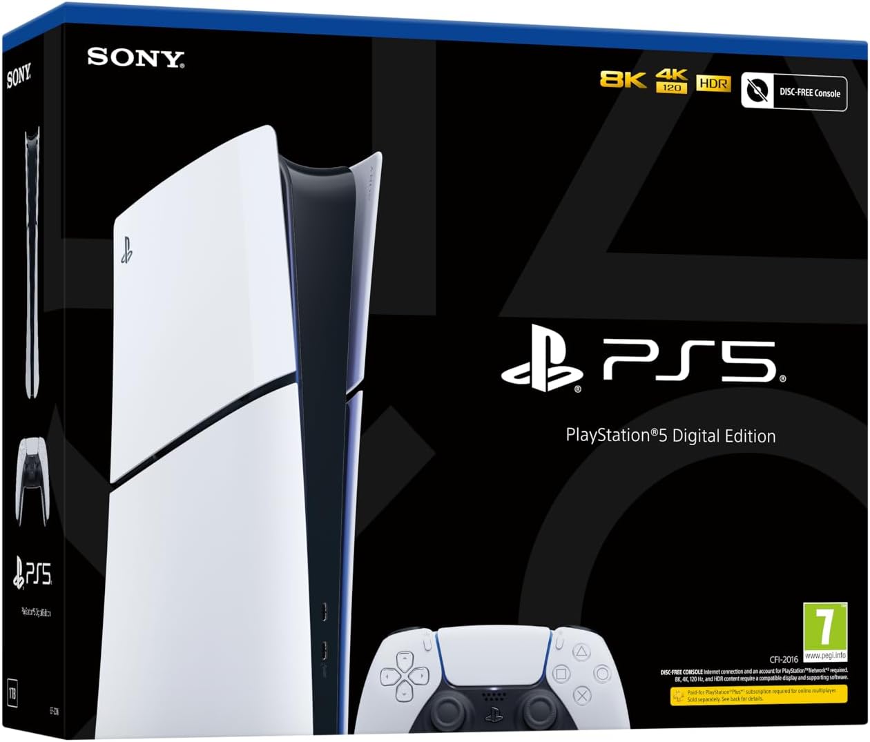 PlayStation 5 Digital Edition Console (Slim)